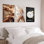 Ensemble de 3 tableaux sur toile « Moment de grâce » pour la décoration du salon et de la chambre à coucher.