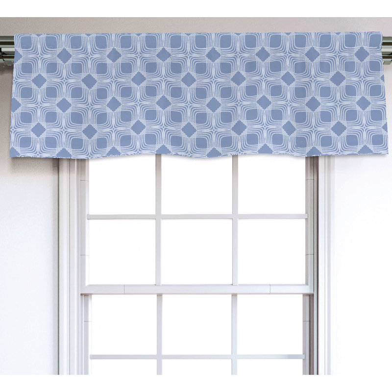 Sateen Ruffled Window Valance