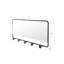 Tawney Steel 5 - Hook Wall Mounted Coat Rack