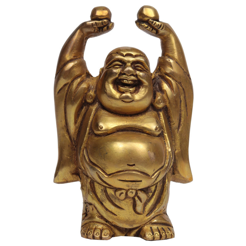 Figurine Bouddha riant (bouddhiste tibétain)