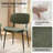 Balloo 20.75"W Modern Fabric Seat Cushion Dinning Chair Set with Curved Wooden Backrest Set of 4-1178535026-1178557821