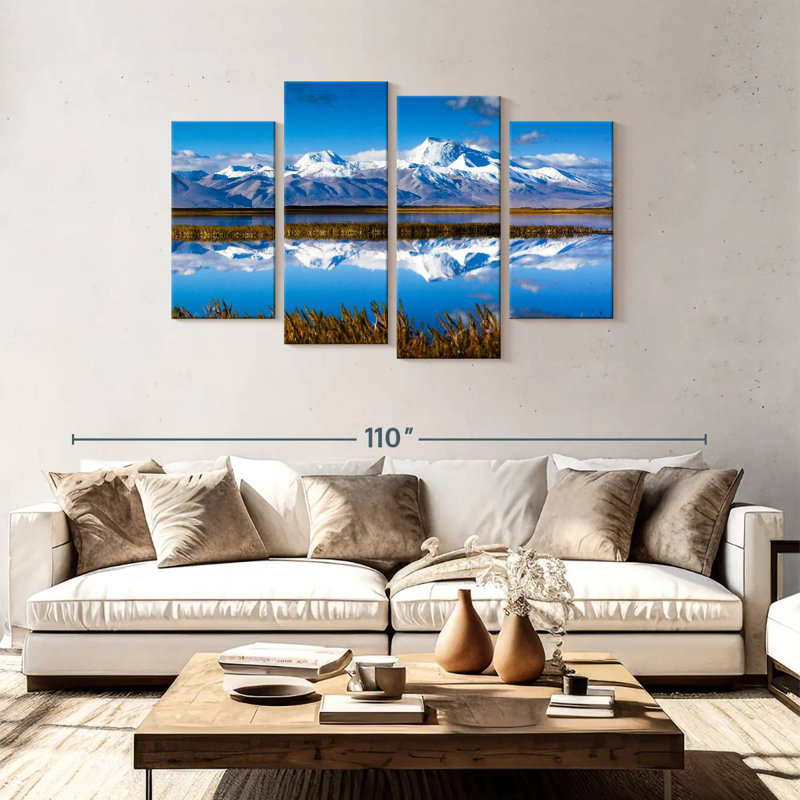 Alvord Naimona'nyi et lac Manasarovar, H 48 po x l 75 po