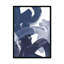 Blue On Blue I by June Erica Vess - Painting-1144011547-1144011546