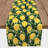 Lemon Pattern White 5 Table Runner-65903460-105854959