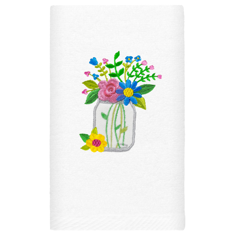 Midweight Hand Towel, White