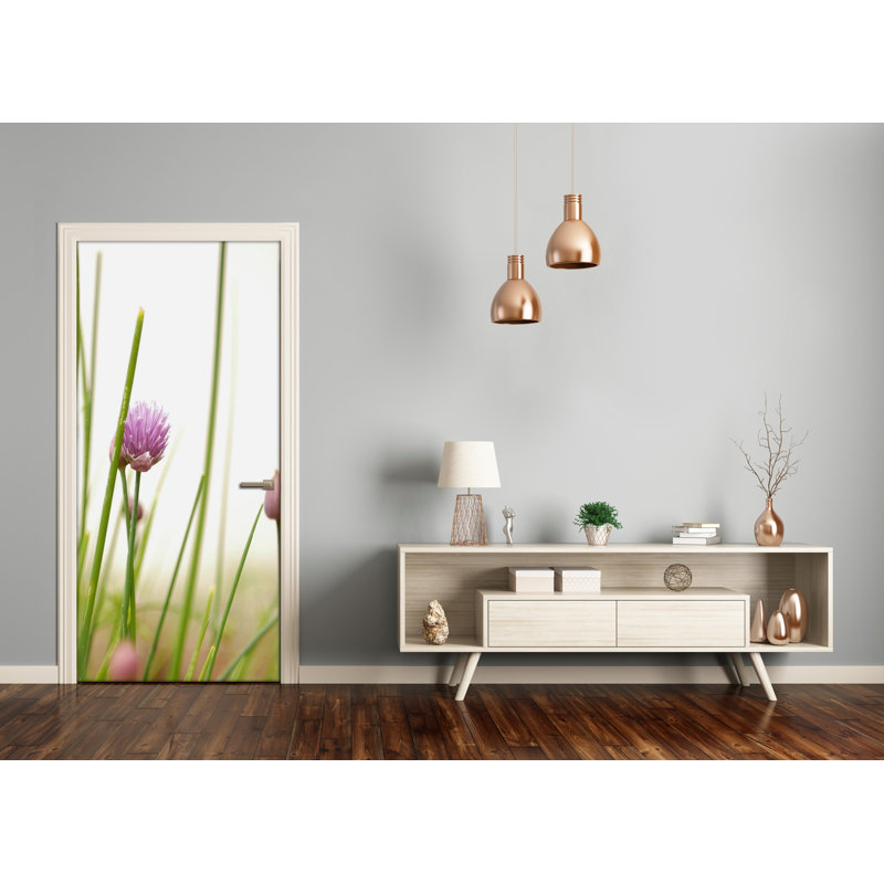 Veneer Chives Door Decal