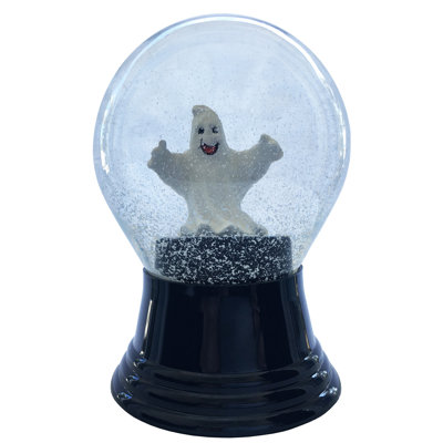  Perzy Happy Ghost Snowglobe Medium Austrian Style Collectible