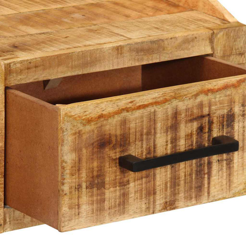 40cm W Solid Wood Bedside Table