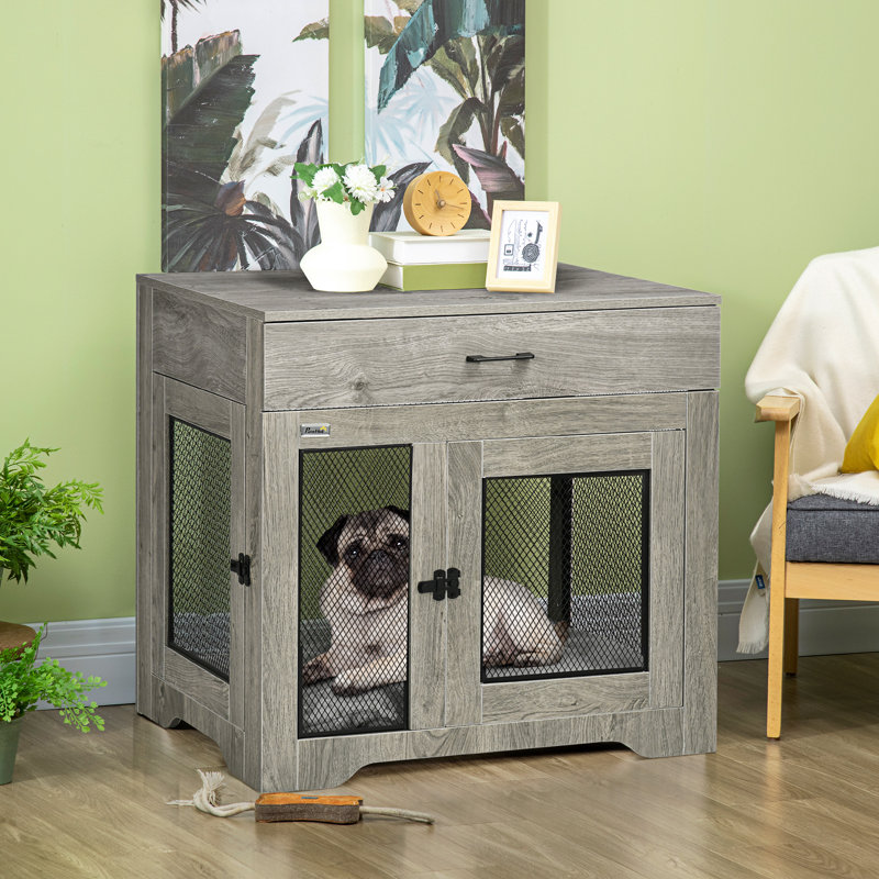 Furniture Style Crate with 2 Doors