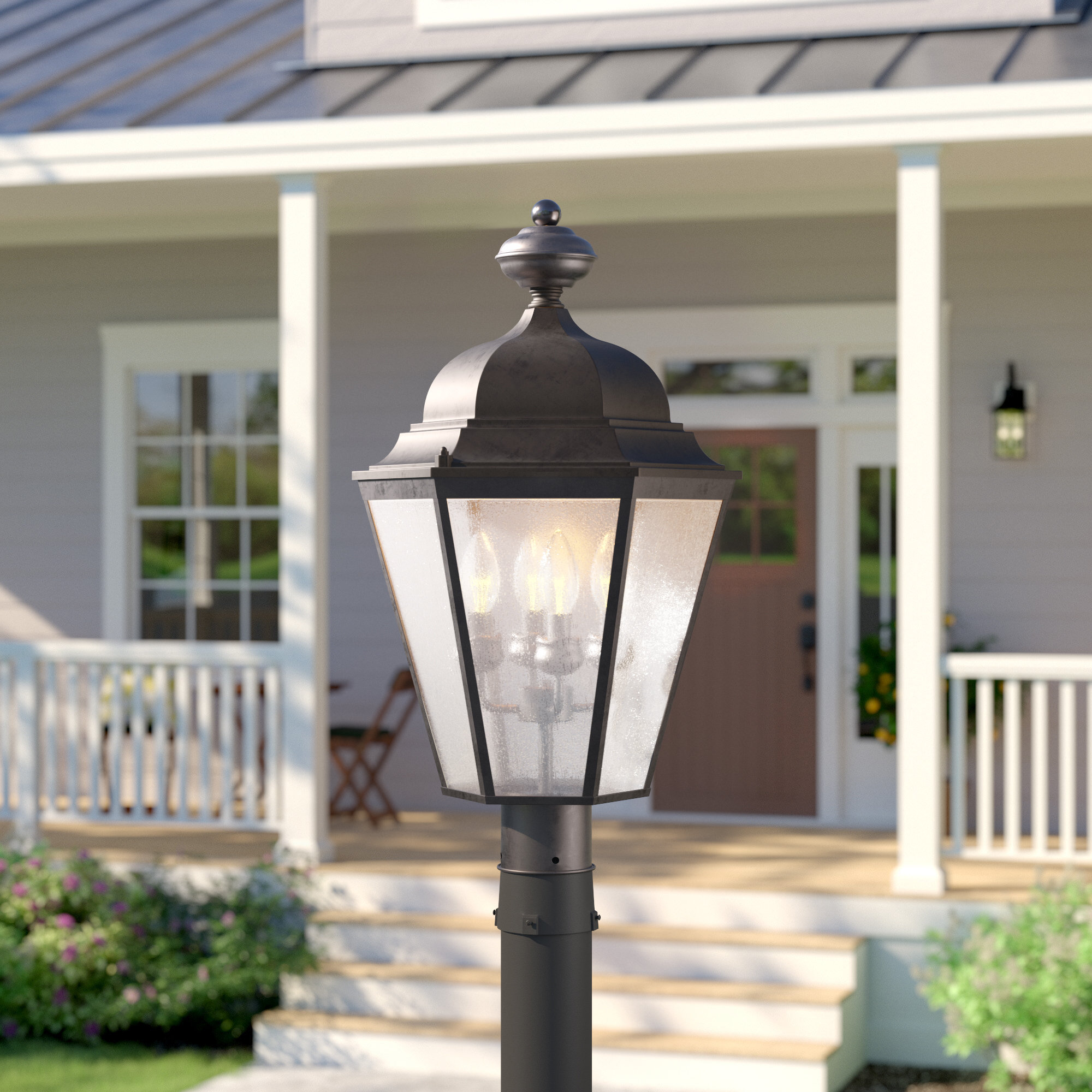 Lark Manor™ Anwon Outdoor 4-Light Lantern Head | Wayfair