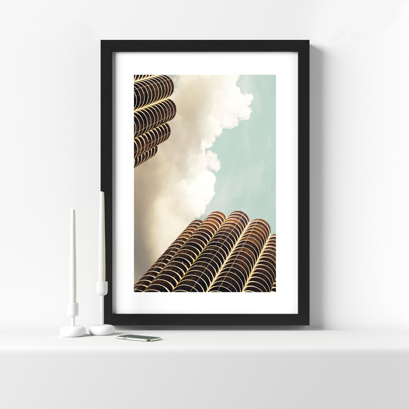 Hive Mind by F2images, Black, 15.25" H x 11.25" W x 0.88" D