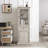 Tall Storage Cabinet, Freestanding Cabinet With Glass Door And Shelves, Sideboard Cabinet, Cabinet With Drawer For Living Room, Kitchen, Dining Room-1277881713