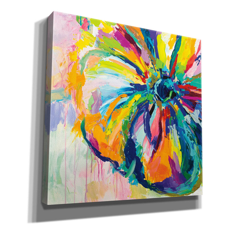 "Engager" par Jeanette Vertentes, H 26 po x l 26 po x P 1,5 po