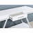 Rectangular Console Table With And Open Storage Function High Gloss Finish Legs