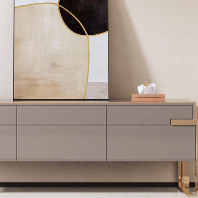 Meuble télé simple et léger, 86.61"