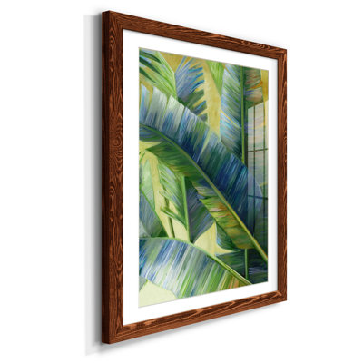 Blue Tropic - Cadre photo, reproduction d'art sur papier