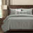 Belmont Nubby Homespun Duvet Cover and Insert Set with Accent PIllows-388085680-388041325