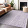 Premium Machine Washable Prisco Lavender Rug