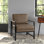 Fauteuil rembourré de 25,5 po avec coussin de siège et de dossier amovible