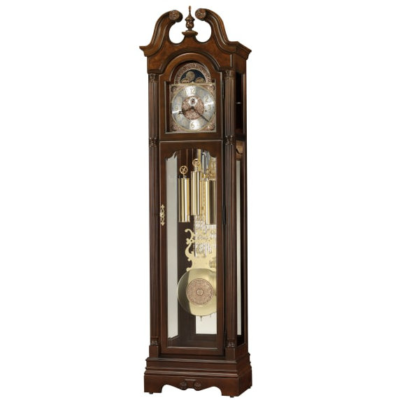 214cm Solid + Manufactured Wood Grandfather Clock