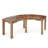 5' Curved Fire Pit Bench