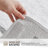 Evan 100% Cotton Tufted Bath Rug with Non-Slip Backing -628376047-628376032