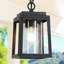 Luminaire suspendu d'extérieur moderne 1 lumière