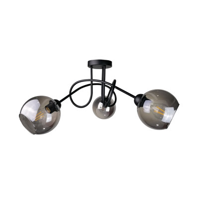 Chilhowee Glass Semi Flush Mount