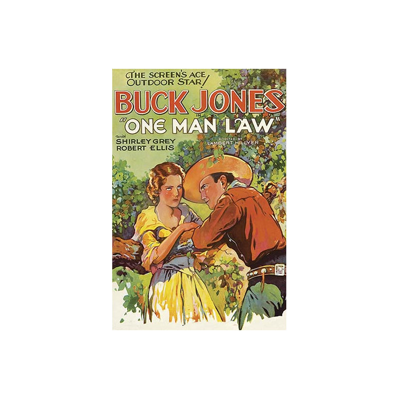 « one man law »-impression de publicités, H 36 po x l 24 po x P 1,5 po