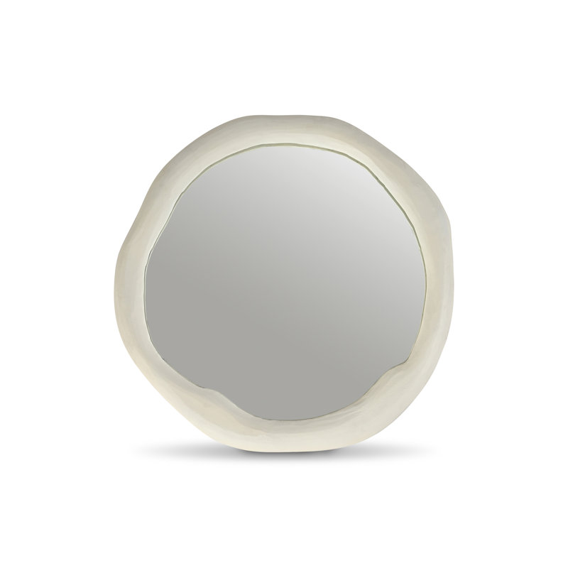 Armada Aluminum Mirror, 30" x 30", Cream