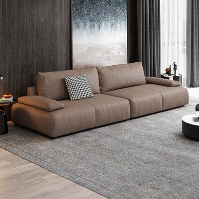 Coussin modulaire 100% polyester Coffee
