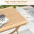 Devinas 27.5 L x 27.5 W Outdoor Indonesia Teak Wood Table