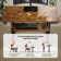 Lilja Height Adjustable Wood Computer Standing Desk with Keyboard Tray For Home Office