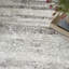 Grey Abstract Thick Modern Easy To Clean Rug For Bedroom, Living Room, Dining Room-1755148990