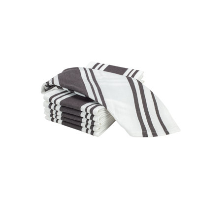 Cotton Stripe Jacquard Dish Cloth Kitchen Towel