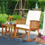 Chaise berçante avec coussins Clearbrook