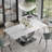 Modern Sintered Stone Dining Table for 6-8 with Pedestal Base, Pre-Assembly-1624969245-1624969237-1624969241