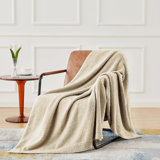 Plush Cozy Knitted Throw Blanket