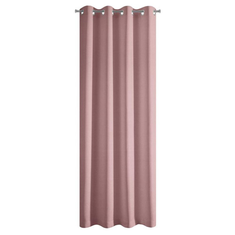 Blackout Curtain Single Panel, Light Pink