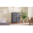 Tall Fabric Dresser Drawers, Storage Tower With Fabric Bins, Double Dresser, Chest Of Drawers For Closet, Bedroom, Living Room, Hallway, Dorm,-1333164521