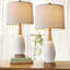 Lampe de table USB en résine Hunsberger