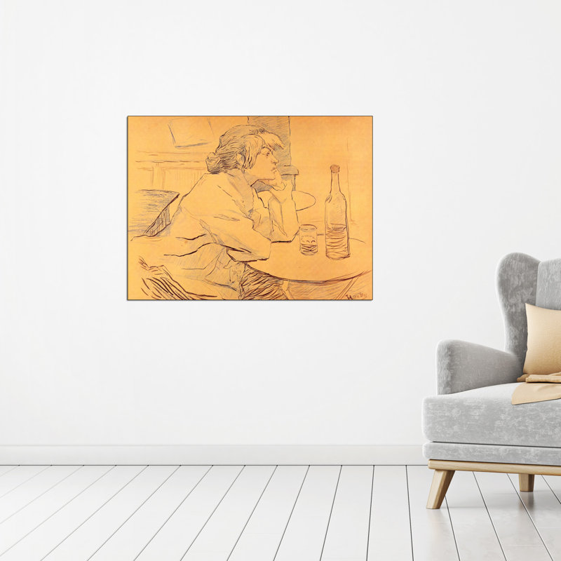 Henri De Toulouse-Lautrec - Wrapped Canvas Print, 60cm H x 80cm W x 1.8cm D