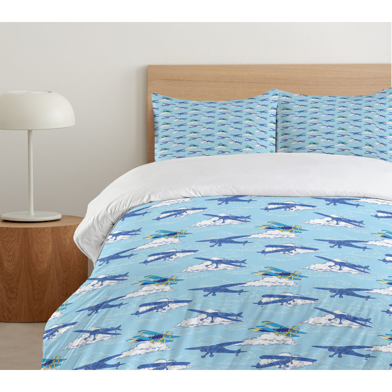 No Duvet Cover, Queen Duvet Cover + 2 Standard Shams
