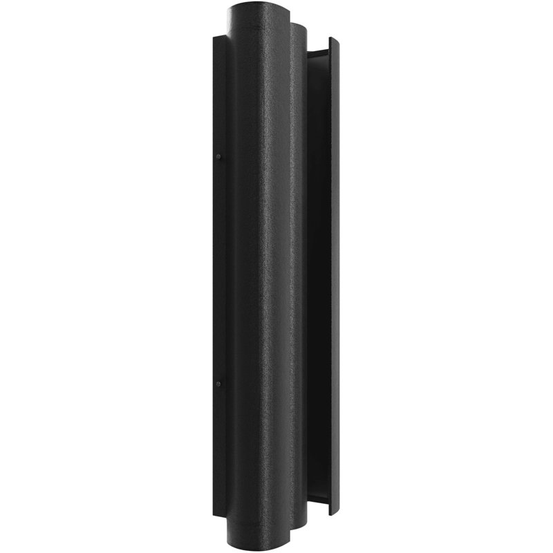 Avenue Outdoor Black Wall Sconce, 23" H x 8" W x 3" D