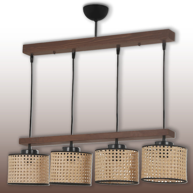 Luminaire suspendu pour îlot de cuisine 2 lumières