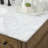 Rivers 48 " W Freestanding Standard Free Standing 1 Single Vanity Bathroom Vanity With Carrara Marble Top-73360010