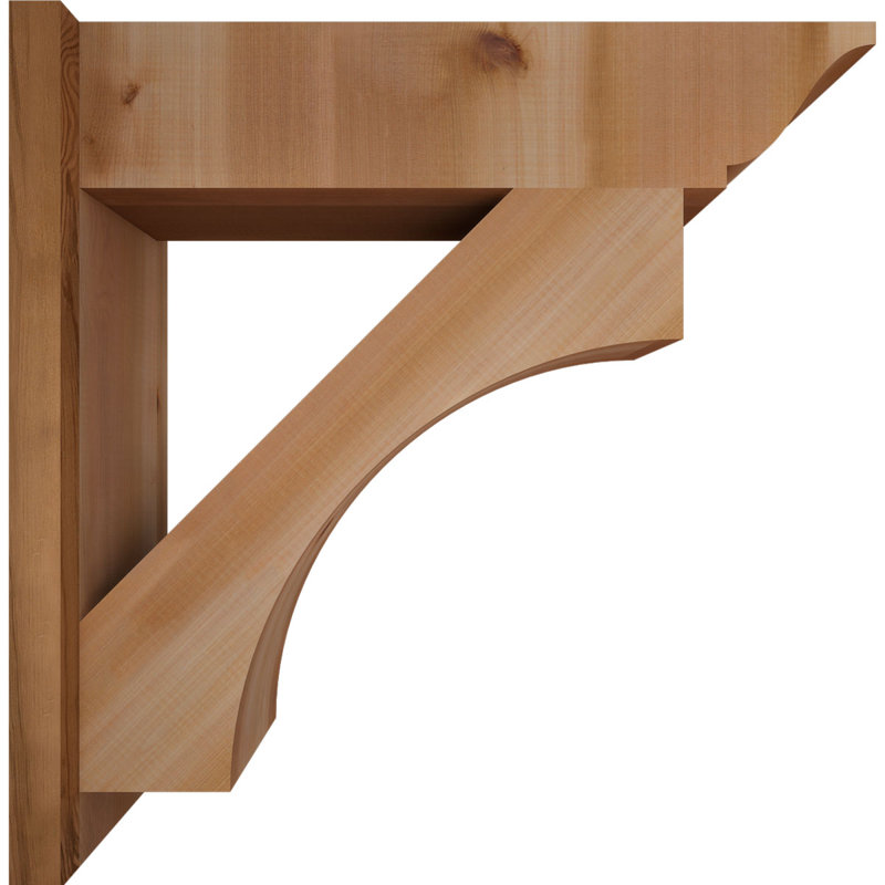 Persienne en bois Westlake, P 28 po x H 28 po, Cèdre rouge occidental l 7 1/2 po (lisse)