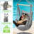 Hanging Swing Chair With Cushions & Mounting Hardware 350Lb Capacity Bohemian Style Hammock Chair For Indoor Outdoor-958851666