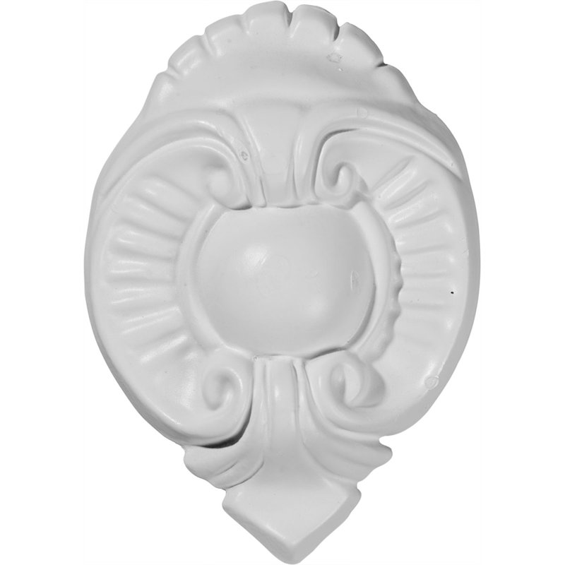Robin 6.25'' H x 4.75'' W D Urethane Onlay Scroll