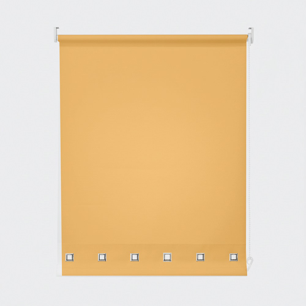 Square Eyelet Daylight Outdoor Semi-Sheer Roller Blind